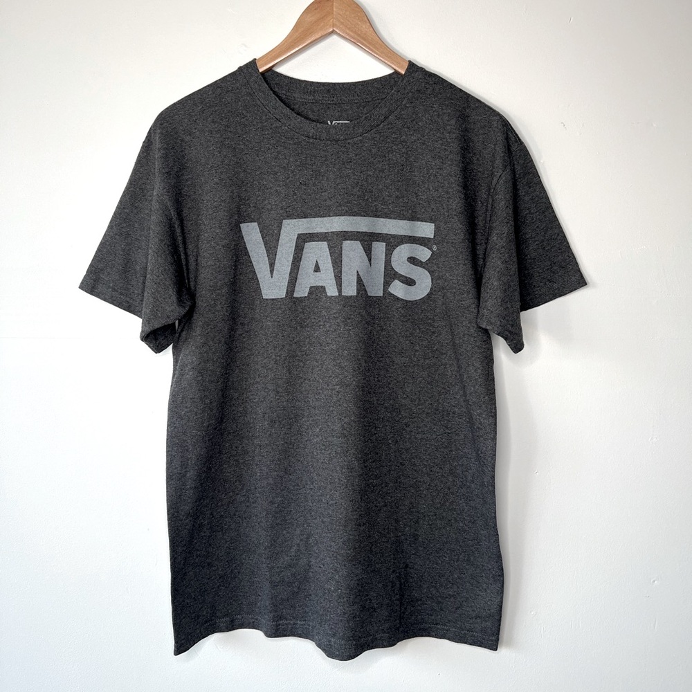Vans Classic Logo T-shirt in Gray, M